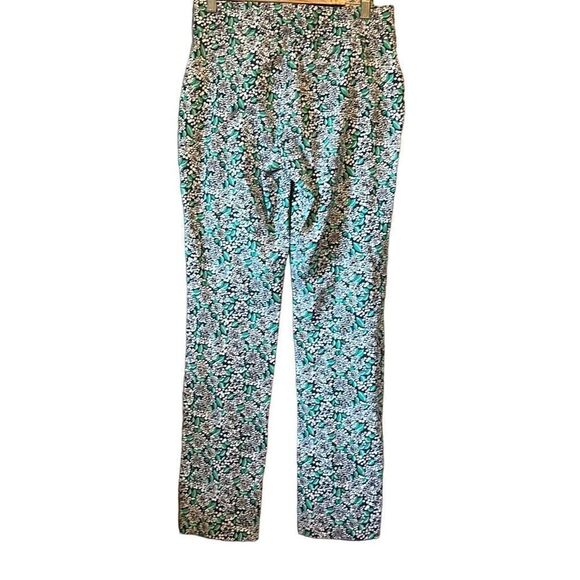 Floral Print Pull On Casual Pants Lightweight Comfortable - Picture 5 of 5